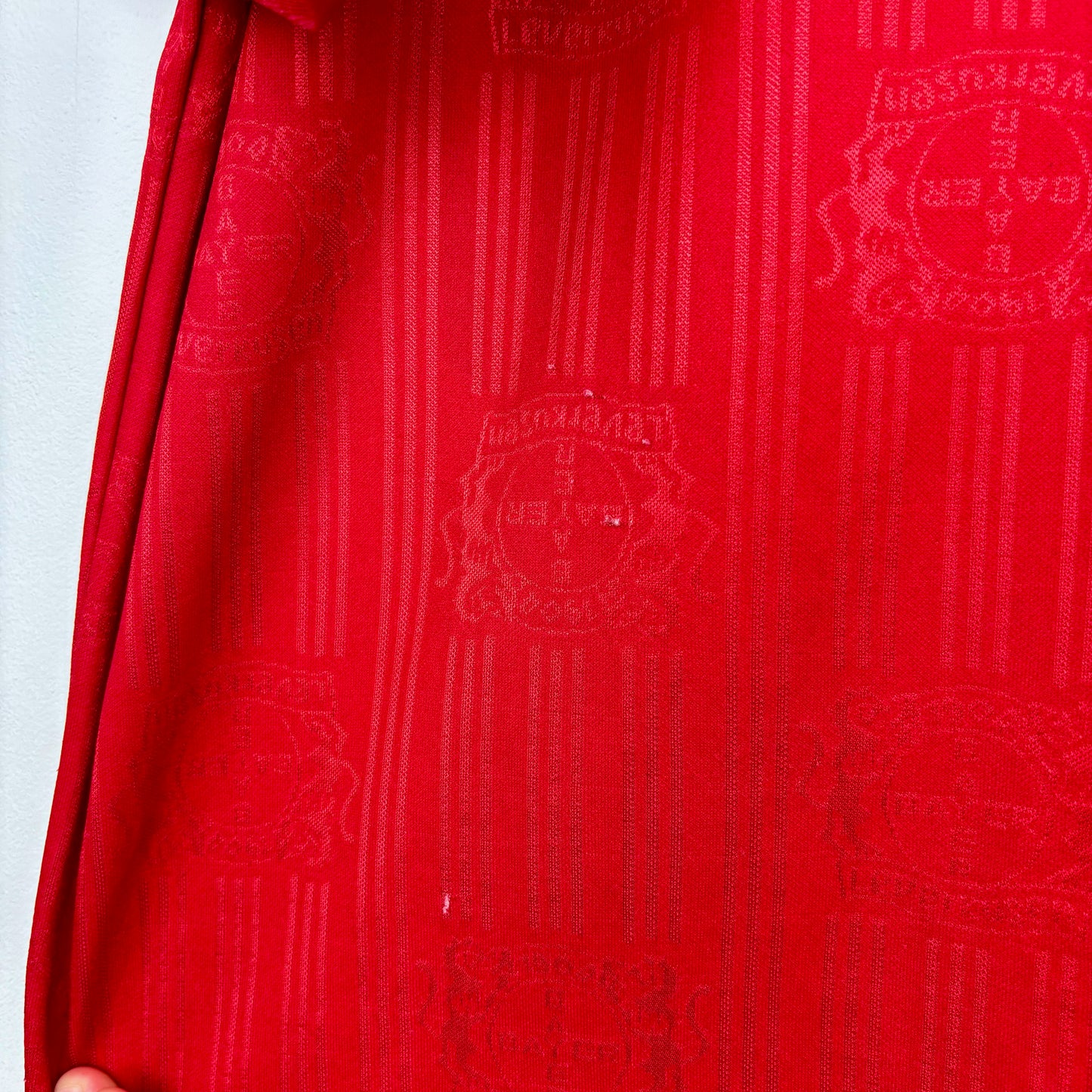 Bayer Leverkusen 1996-1997 Adidas Home Football Shirt