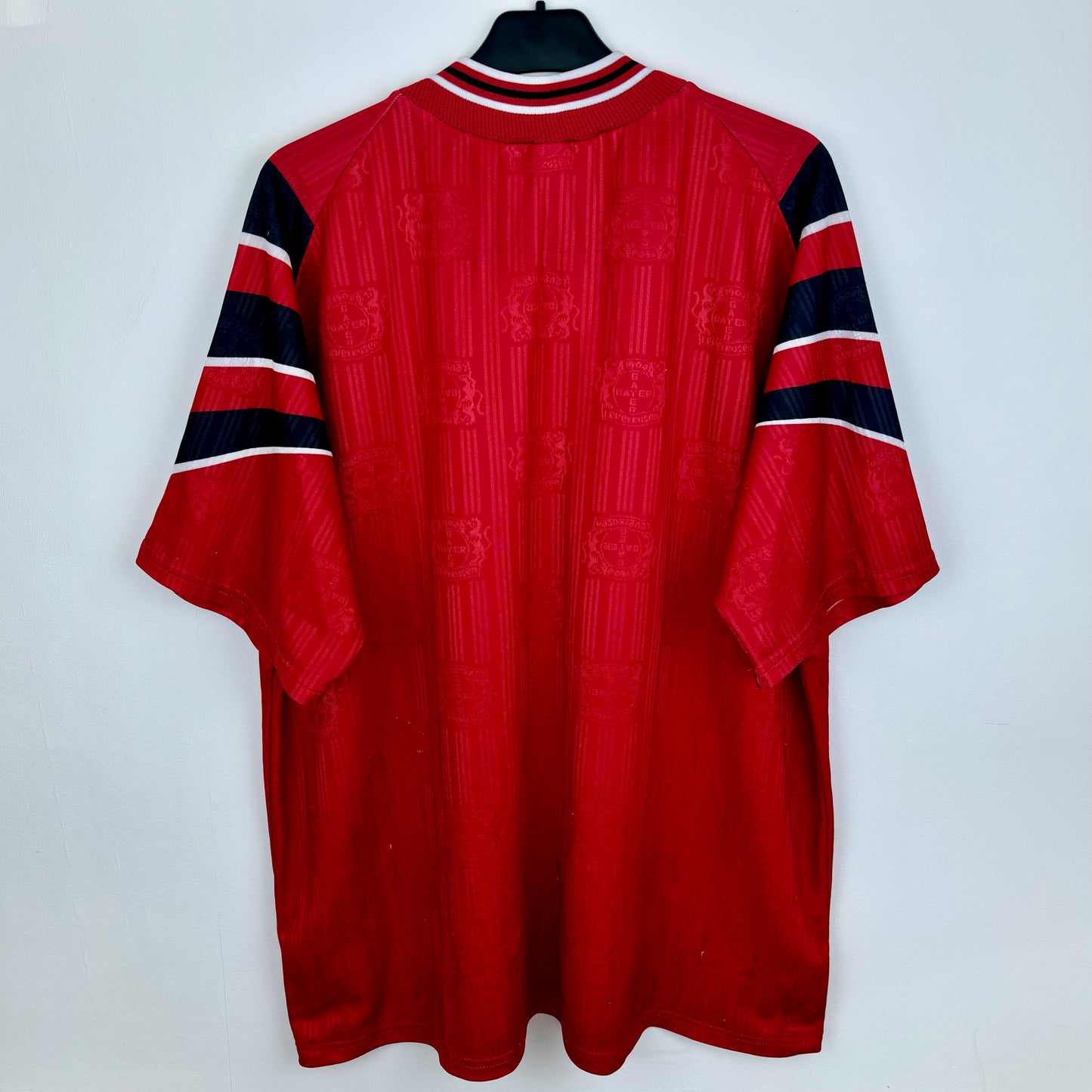 Bayer Leverkusen 1996-1997 Adidas Home Football Shirt