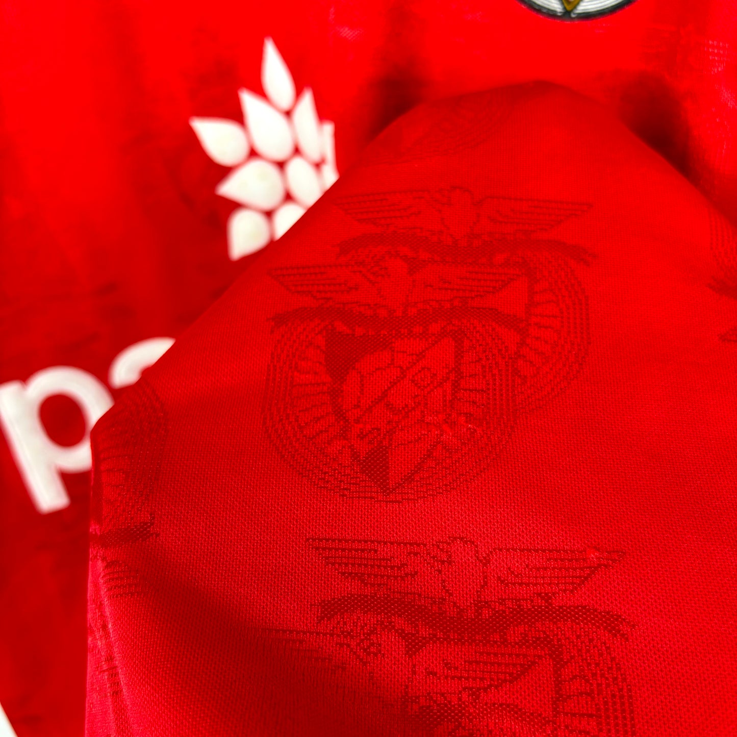 Benfica 1995-1996 Olympic Home Football Shirt