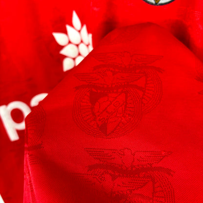 Benfica 1995-1996 Olympic Home Football Shirt