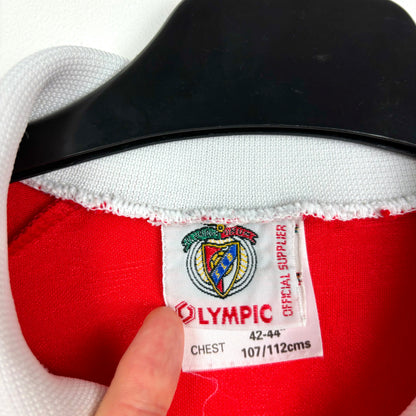 Benfica 1995-1996 Olympic Home Football Shirt