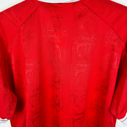 Benfica 1995-1996 Olympic Home Football Shirt