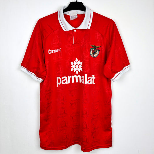 Benfica 1995-1996 Olympic Home Football Shirt