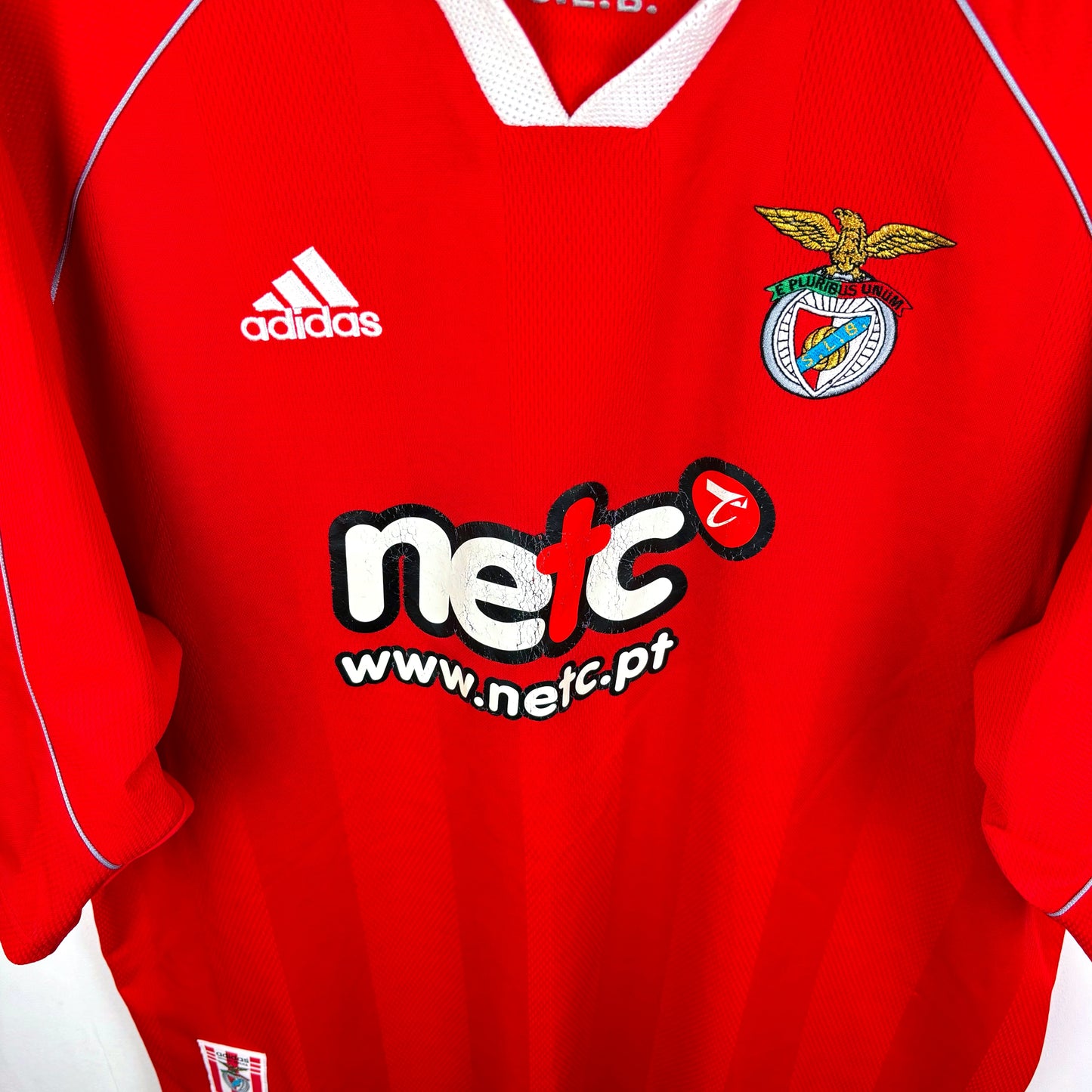 Benfica 2000-2001 Adidas Home Football Shirt