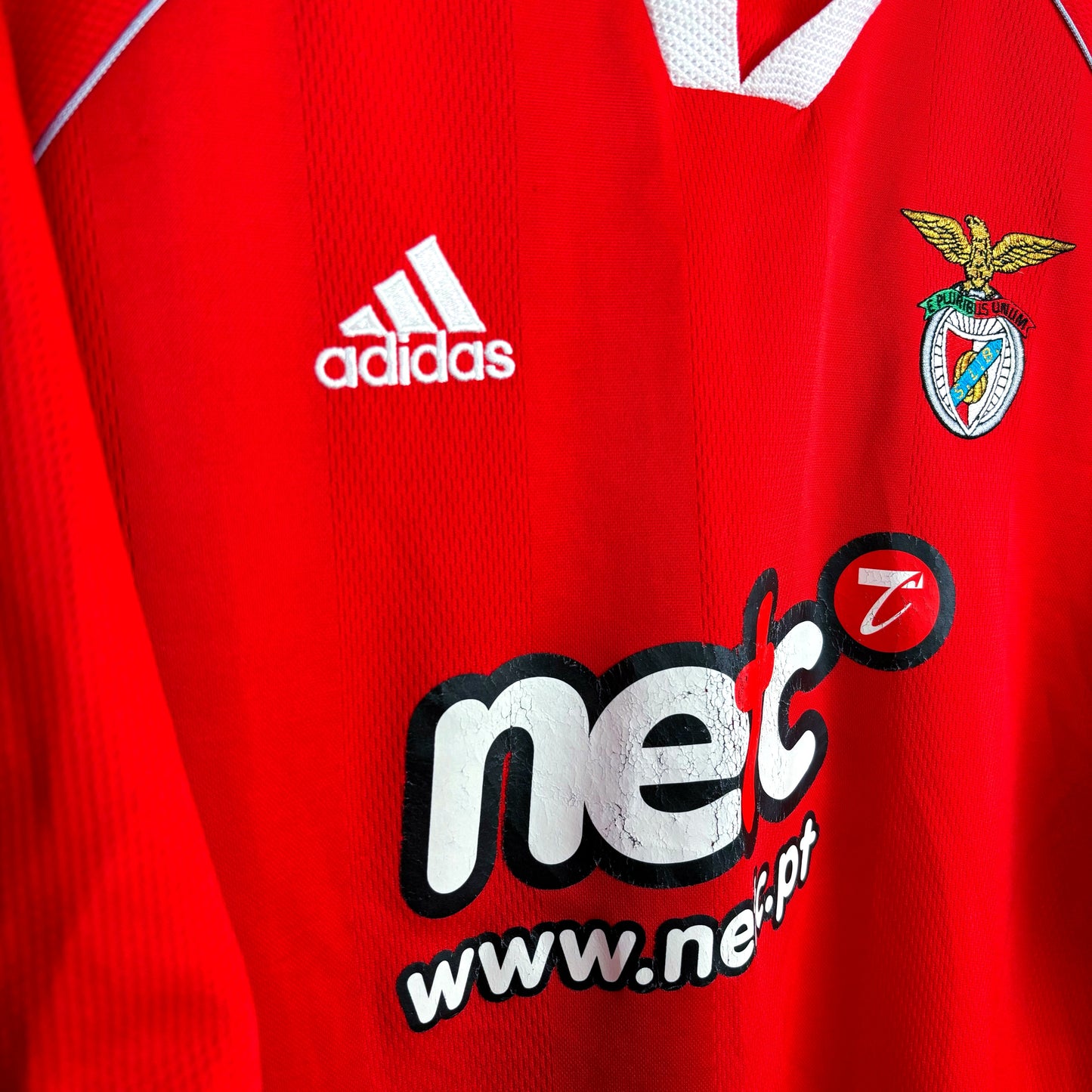 Benfica 2000-2001 Adidas Home Football Shirt