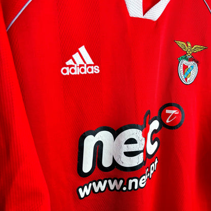 Benfica 2000-2001 Adidas Home Football Shirt
