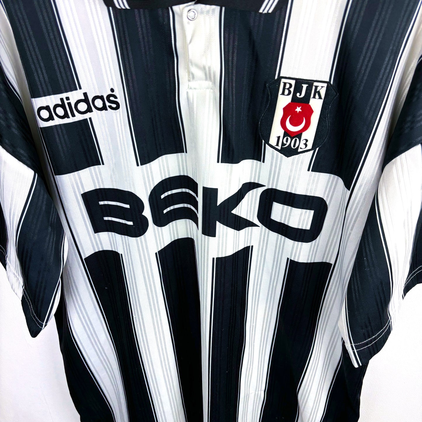 Besiktas 1996-1997 Adidas Away Football Shirt