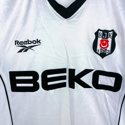 Besiktas 2000-2001 Reebok Home Football Shirt