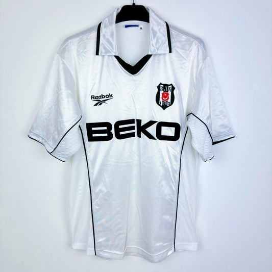 Besiktas 2000-2001 Reebok Home Football Shirt
