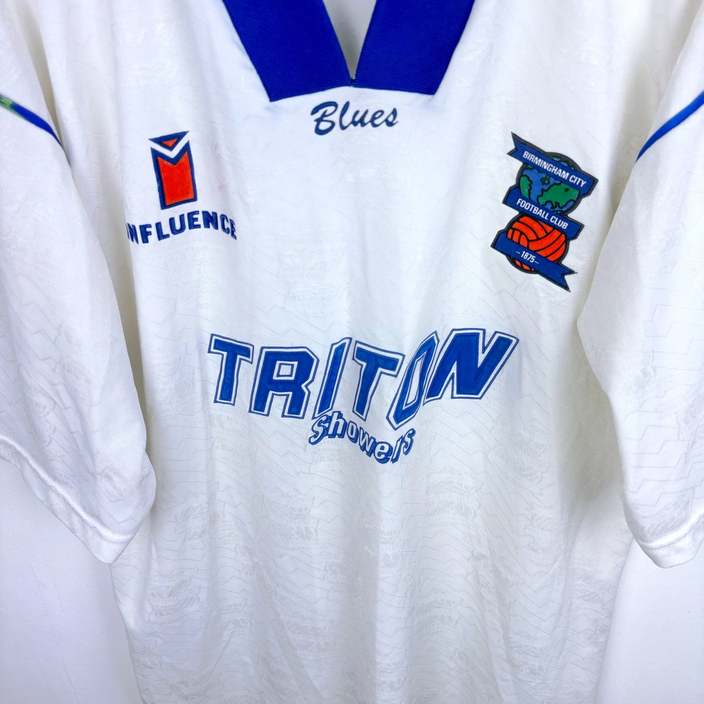 Birmingham City 1992-1993 Influence Home Football Shirt