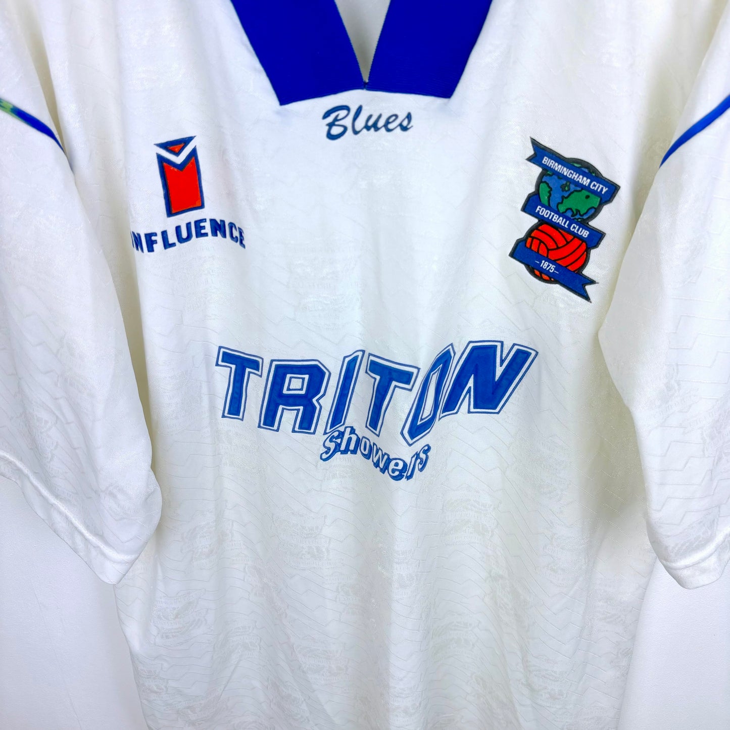 Birmingham City 1992-1993 Influence Home Football Shirt