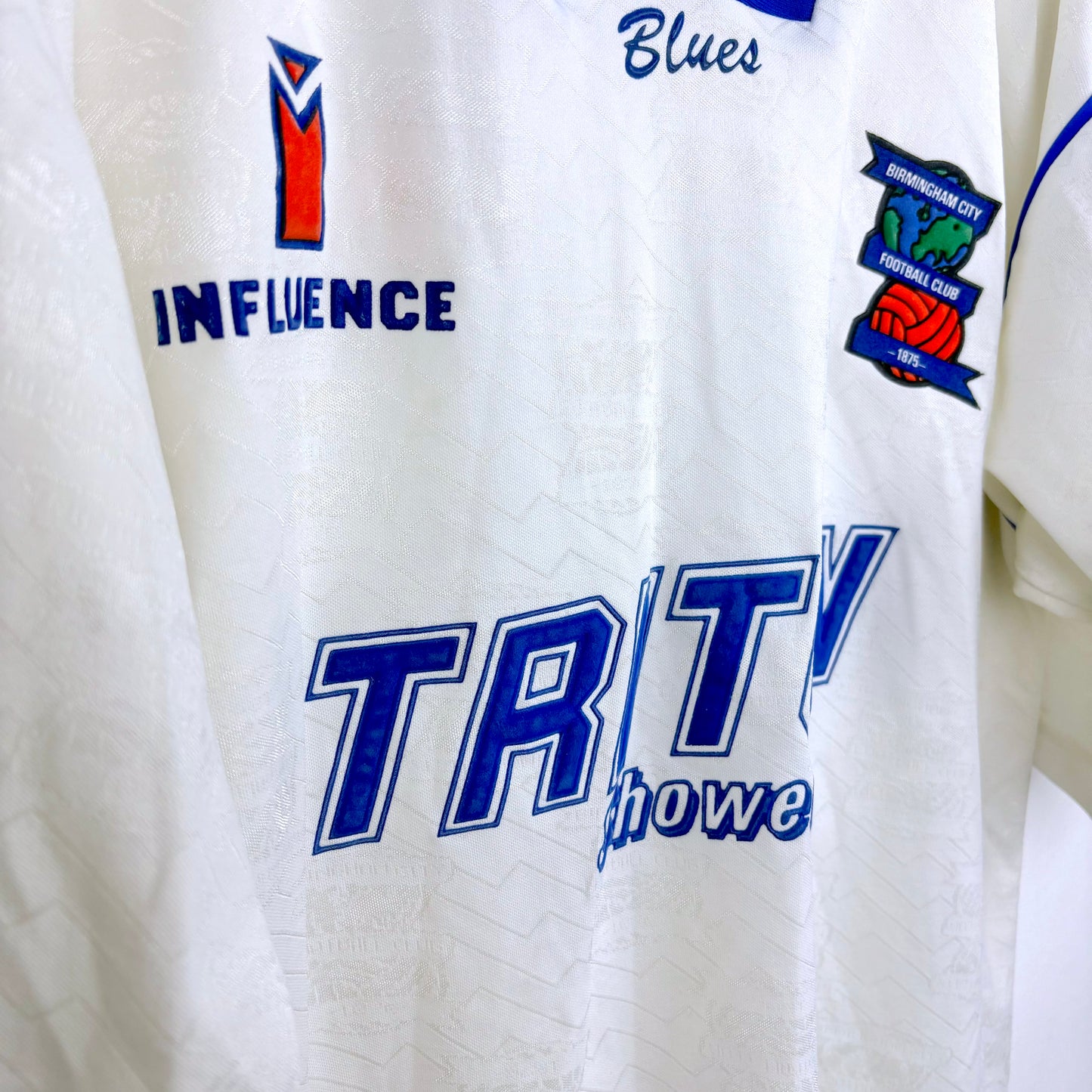 Birmingham City 1992-1993 Influence Home Football Shirt