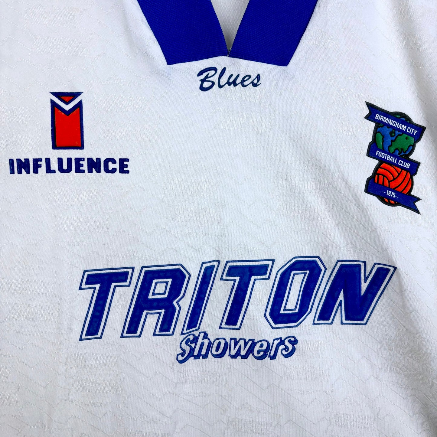 Birmingham City 1992-1993 Influence Home Football Shirt