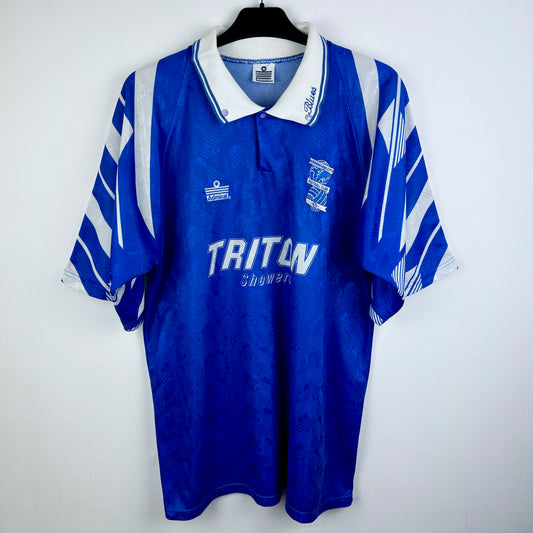 Birmingham City 1993-1994 Player Issue Admiral Home Football Shirt