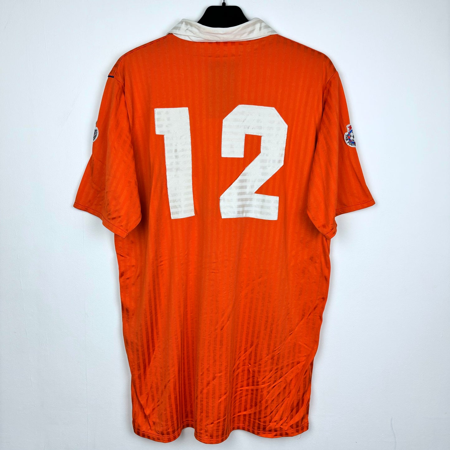 Blackpool 1990-1991 MGC Match Issue Home Football Shirt