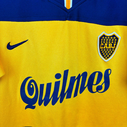 Boca Juniors 1998-2000 Nike Home Football Shirt Jersey