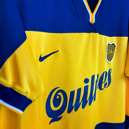 Boca Juniors 1998-2000 Nike Home Football Shirt Jersey