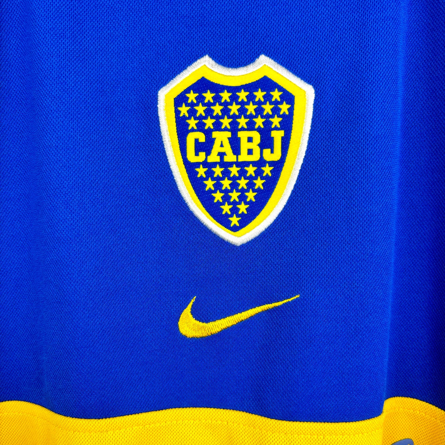 Boca Juniors 2001-2002 Nike Home Football Shirt