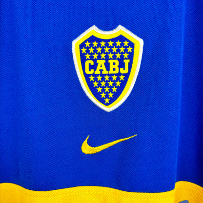 Boca Juniors 2001-2002 Nike Home Football Shirt