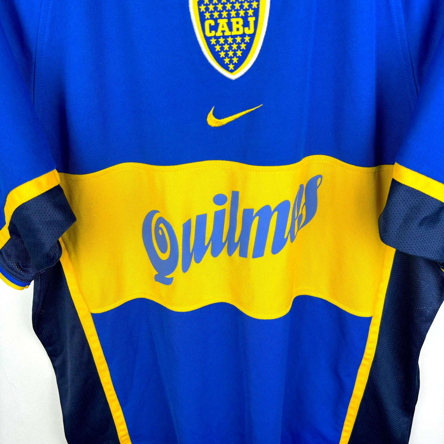 Boca Juniors 2001-2002 Nike Home Football Shirt