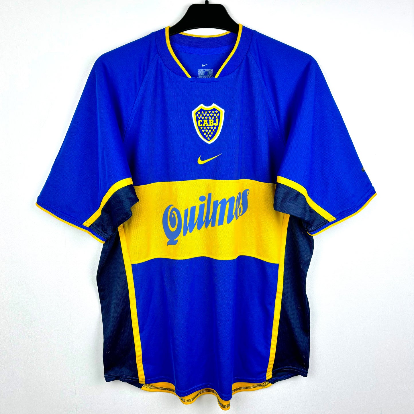 Boca Juniors 2001-2002 Nike Home Football Shirt