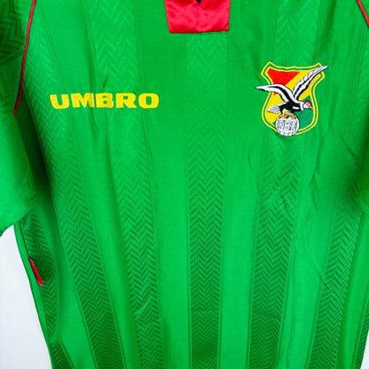 Bolivia 1994-1995 Umbro Home Football Shirt