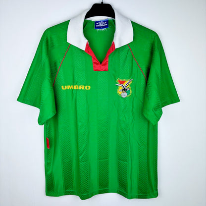 Bolivia 1994-1995 Umbro Home Football Shirt