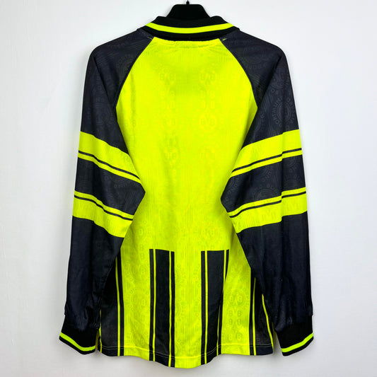 Borussia Dortmund 1996-1997 Long-Sleeve European Home Football Shirt