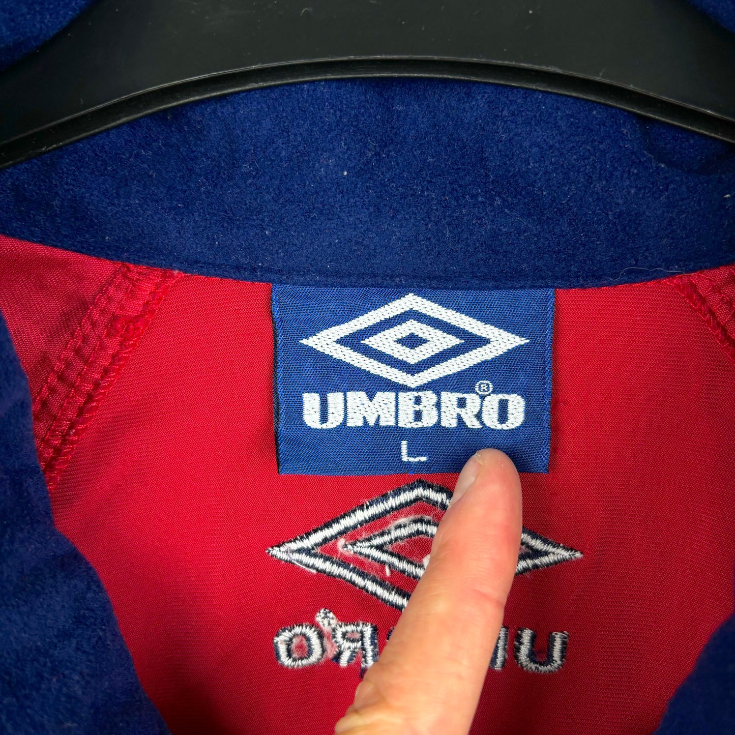 Braga 1990s Umbro Track Jacket