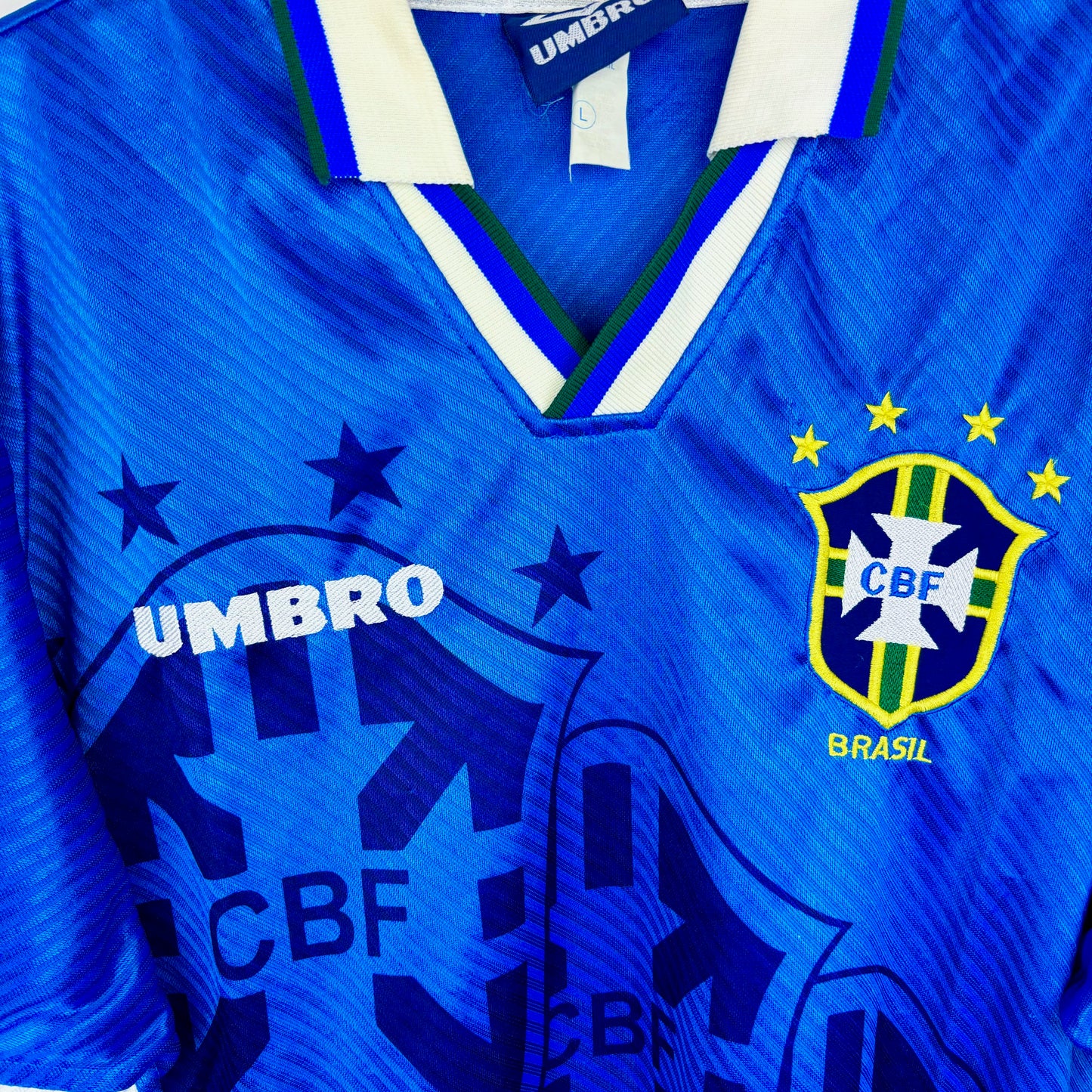 Brazil 1994-1997 Umbro Away Football Shirt