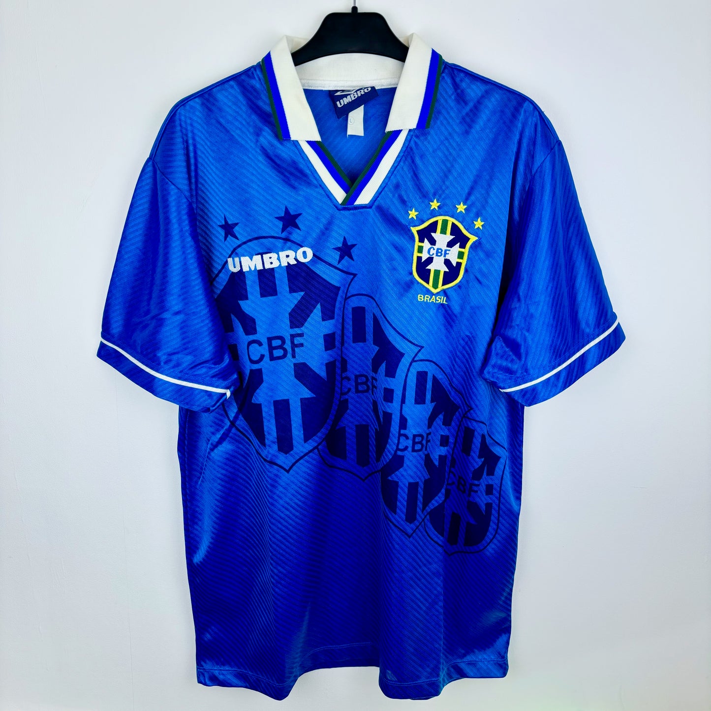 Brazil 1994-1997 Umbro Away Football Shirt