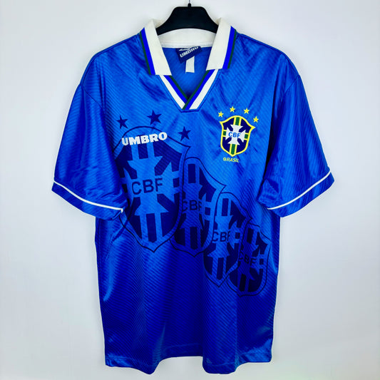 Brazil 1994-1997 Umbro Away Football Shirt