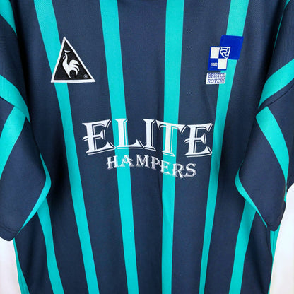 Bristol Rovers 1995-1996 Le Coq Sportif Away Football Shirt