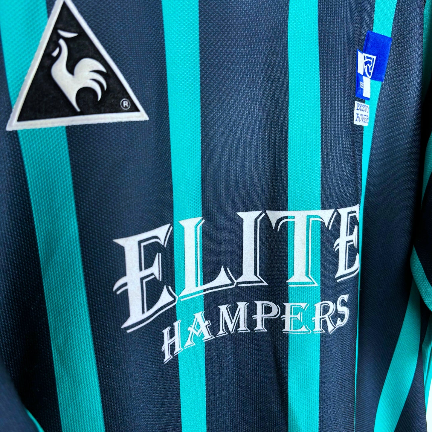 Bristol Rovers 1995-1996 Le Coq Sportif Away Football Shirt