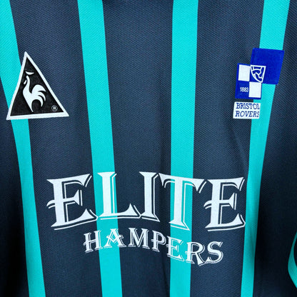 Bristol Rovers 1995-1996 Le Coq Sportif Away Football Shirt
