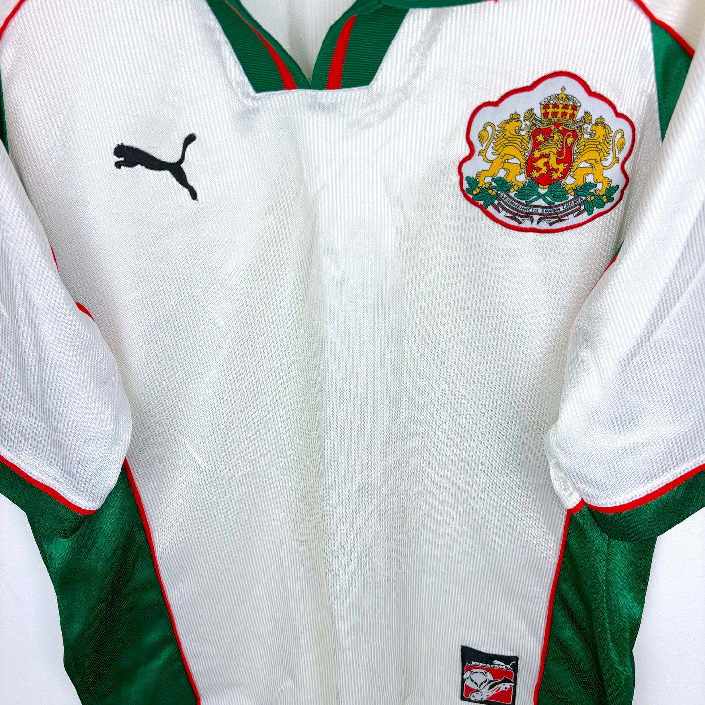 Bulgaria 1998-2000 Puma Home Football Shirt