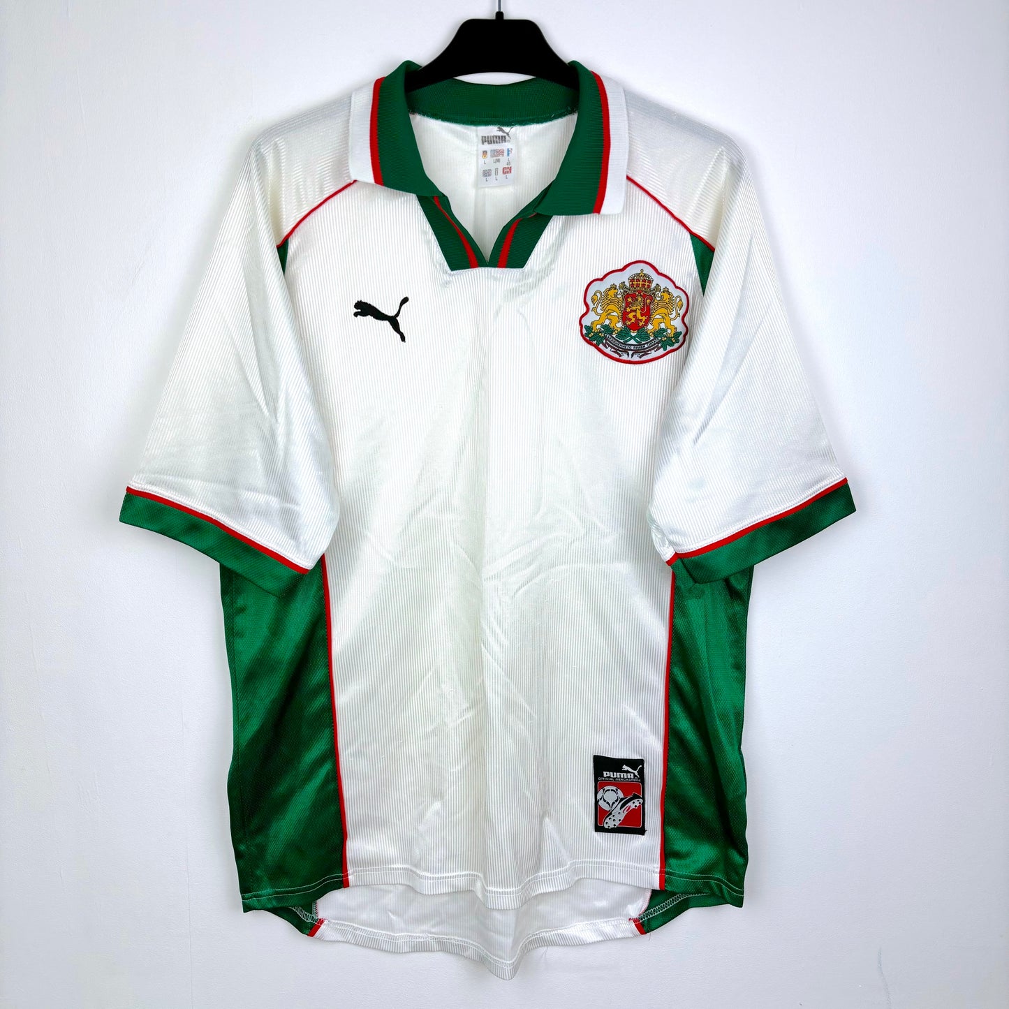 Bulgaria 1998-2000 Puma Home Football Shirt