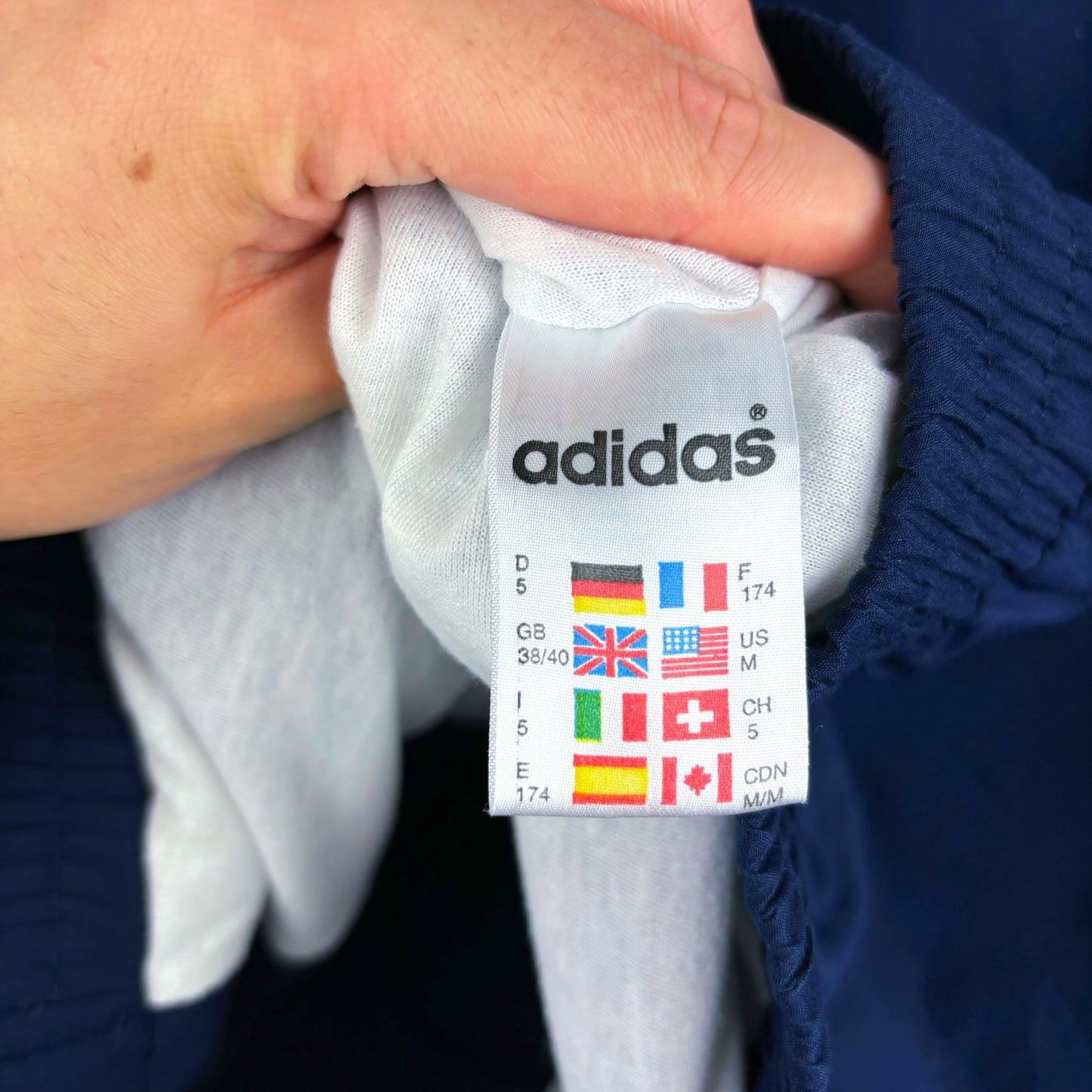 Burnley 1996-1998 Adidas Football Training Jacket