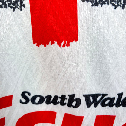 Cardiff City 1993-1994 Bluebird Away Football Shirt