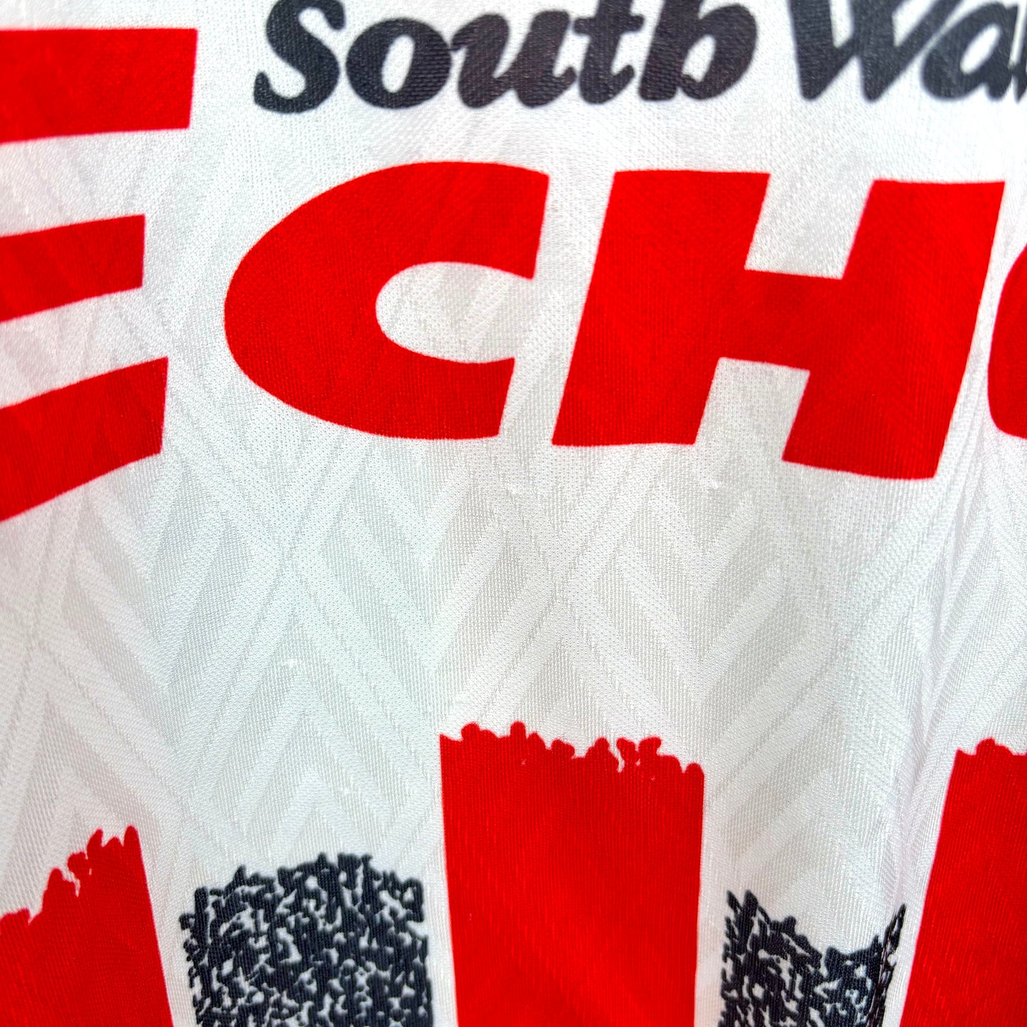 Cardiff City 1993-1994 Bluebird Away Football Shirt