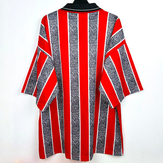 Cardiff City 1993-1994 Bluebird Away Football Shirt