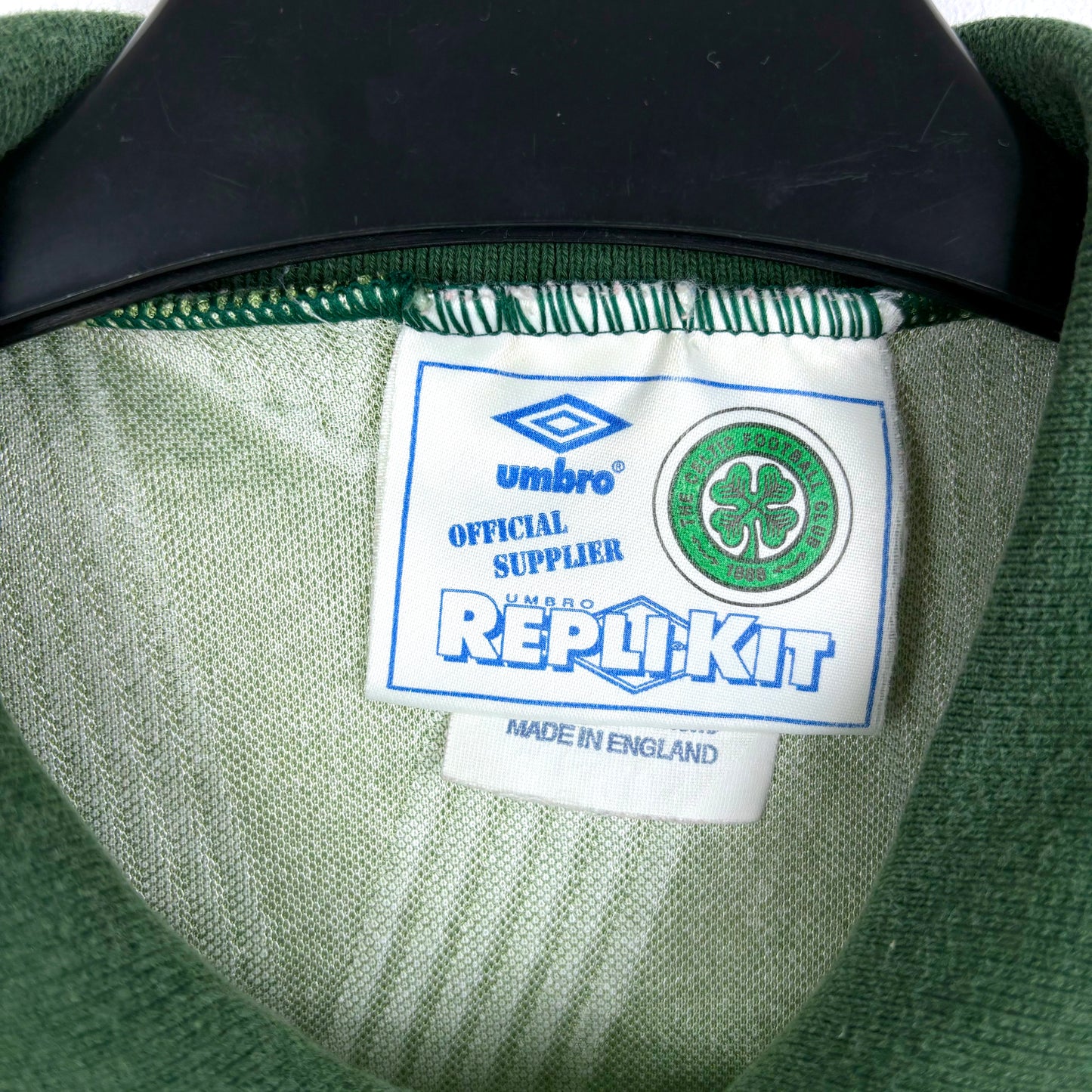 Celtic 1991-1992 Umbro Away Football Shirt