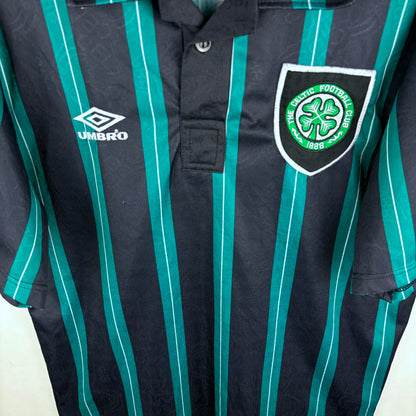 Celtic 1992-1993 Umbro Away Football Shirt