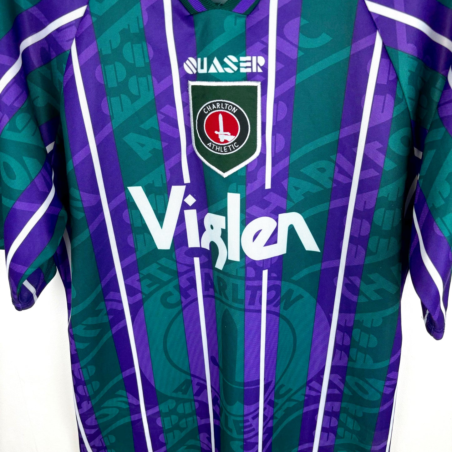 Charlton Athletic 1995-1997 Quaser Third Football Shirt