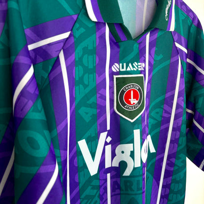 Charlton Athletic 1995-1997 Quaser Third Football Shirt