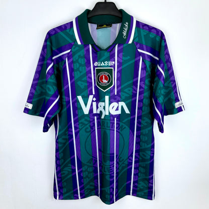 Charlton Athletic 1995-1997 Quaser Third Football Shirt