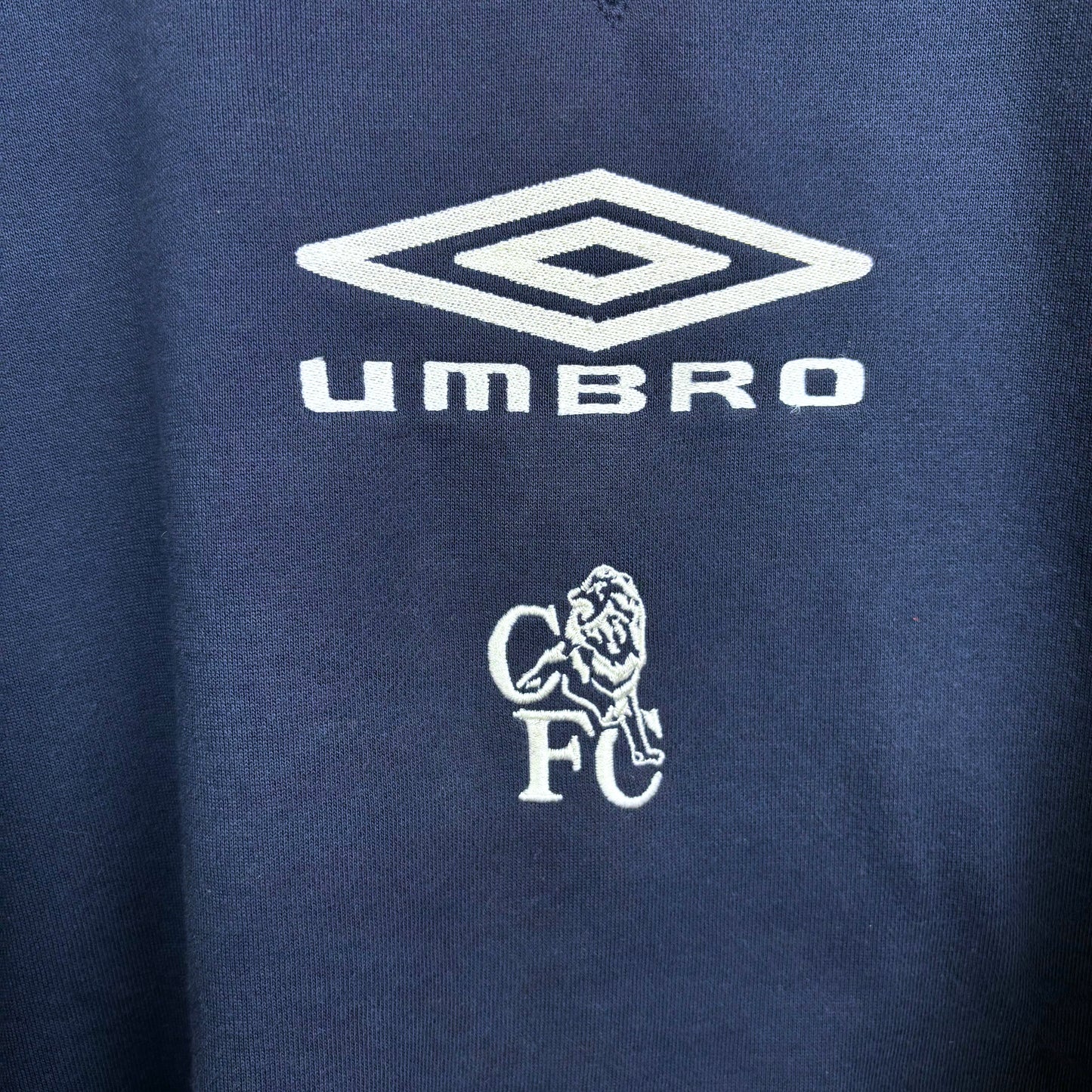 Chelsea 1990s-2000s Umbro Football Training Sweatshirt