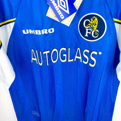 Chelsea 1997-1999 Umbro Home Football Shirt Jersey BNWT
