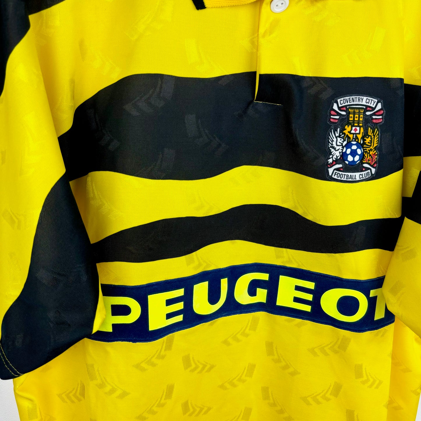 Coventry City 1991-1992 Asics Away Football Shirt