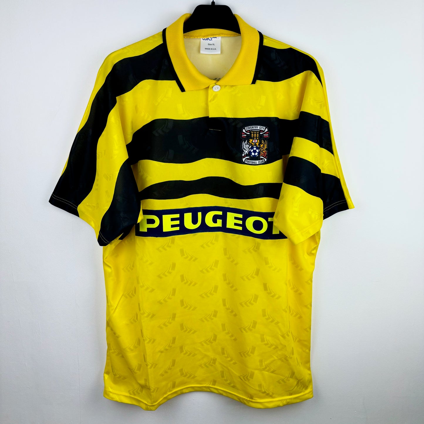 Coventry City 1991-1992 Asics Away Football Shirt